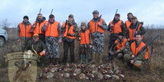 Відкриття сезону полювання 2016 р. на фазана в КМП “Золотий Фазан”
